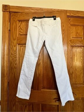 Lilly Pulitzer - White Worth Straight-Leg Jeans